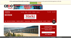 Desktop Screenshot of marktundmittelstand.de